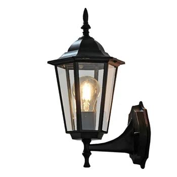 (WECUS)유럽 스타일의 야외 벽 빛을 발코니 Sconce 램프를 방수 야외 정원 장식 빈티지 현관 램프