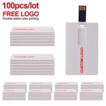 100pcs/lot 신용 카드는 비자 마스터 카드 HSBC USB 플래시 Drive2.0 펜 128GB64GB32G8G16G usb 은행은 카드 메모리 스틱 펜 드라이브