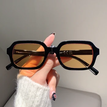 KAMMPT 빈티지 사각형 선글라스 2023 패션 레트로 새로운 여성의 그늘을 안경 인기있는 기능을 브랜드의 디자인 UV400 태양 안경