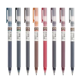 8Pcs/트 8 젤 잉크 펜 0.5mm 컬러 잉크 펜을 위한 학교를 마커화무용품 중성 펜