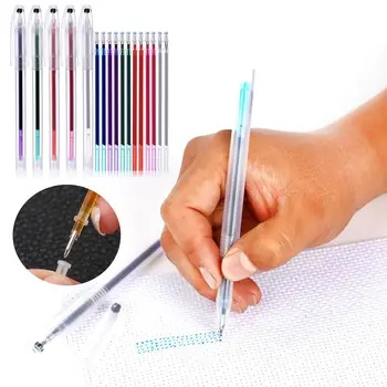 DIY 액세서리 바느질 크로스 자동적인 사라지는 펜 물용성필 직물 마커 연필을 지울 수 있는 펜