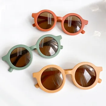 새로운 소년 소녀 색상이 눈을 보호하기 UV400 선글라스는 어린이들이 개성을 고전적인 옥외 태양 Protection 선글라스