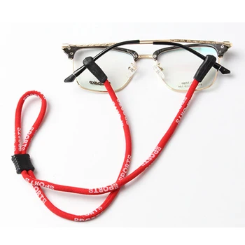 비-슬립 선글라스 밧줄을 남녀 공통 야외 스포츠 유리 코드는 여자 남자는 안경을 안경 코드를 탄력 있는 폴리에스테르 스트랩 목