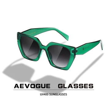 AEVOGUE 여성 선글라스는 고양이 아이 선글라스 색조경 유행 안경 UV 음영 선글라스 남자 여자 부속품 AE1354B
