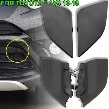 2x 프런트 범퍼 견인 훅 덮개 견인 눈 덮개를 위한 Toyota RAV4 2,016 에서 2,018 사은 오른쪽에서 왼쪽 유럽 및 미국 자동차 모델 캡 스타일링