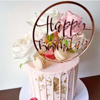 선전용 아크릴 생일 케이크 상품은 케이크 상품에 대한 어린이 생일 파티 케이크 장식 베 샤워 시설