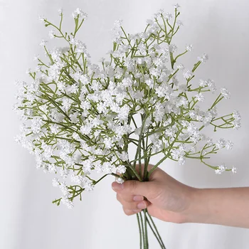 안개초 시뮬레이션 가짜는 꽃 장식 축제의 장식 선물 인조의 꽃 사진을 찍어 소품이 파티 홈