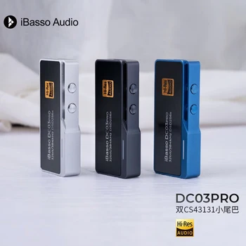 ibasso DC03PRO 휴대 전화 디코딩 귀 HIFI 앰프 암호해독기 작은 꼬리 어댑터