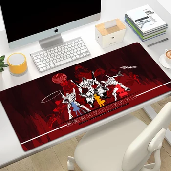 E-장 데스크 매 Xxl 게이밍 마우스 패드 Mause 큰 애니메이션 게이머는 액세서리 패드 보호자는 마우스 패드 키보드 Pc 매트 쥐 XL