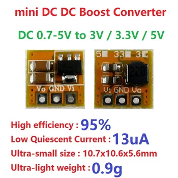 DC-DC 부스트 전압 변환기 단계까지 모듈 DC0.7-5V DC3V3.3V5V