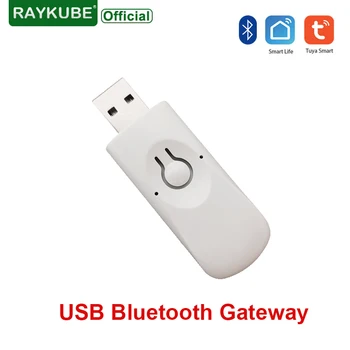 RAYKUBE B4USB 블루투스 게이트웨이 Tuya 응용 프로그램을 스마트 자물쇠 Wifi 허브 블루투스 스마트 무선 원격 제어 어댑터