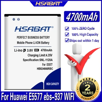 HSABAT4700mAh HB824666RBC 배터리 Huawei E5577ebs-937 와이파이 라우터