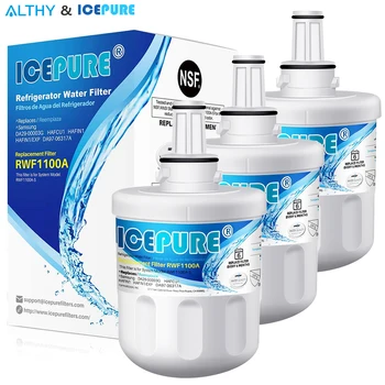 ICEPURE 냉장고 물 여과기 보충을 위해 삼성 DA29-00003G,DA29-00003B,DA29-00003A,DA29-00003F 아쿠아-순스