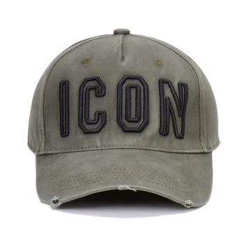 DSQICOND2 야구 모자 브랜드는 패션 아이콘 문자 면 남성 여성 Snapback DSQ 모자 아빠 모 면 뼈 트럭커캡