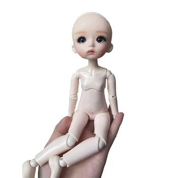 백색/누드 피부 1/6Bjd 인형 기계적인 공동체 벗은 인형 30cm 연습을 메이크업이 인형이 소녀들의 인형 장난감 선물