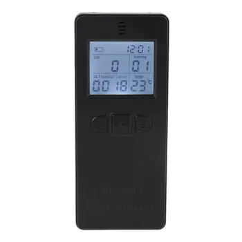 디지털 방식으로 UV 방사선 탐지기립 실행 형 도구로 출시 미터기 테스터 카운터와 온도 표시