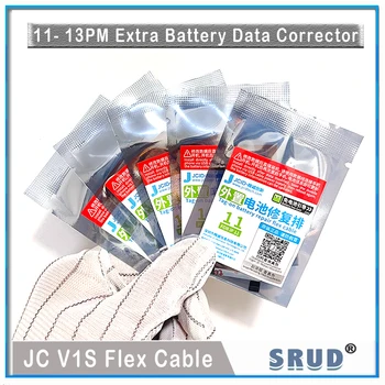 배터리 데이터를 교정 JC V1S 플렉스 케이블 아이폰 11 12 13 프로 배터리 수리 배터리 암호화에 건강 경고를 제거 도구
