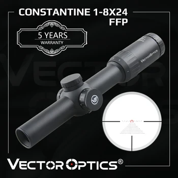 벡터 광학 콘스탄틴 1-8x24FFP Riflescope1/10MIL 조명에 대한 사냥,스포츠 및 경쟁 IPX6 맞 .308.338