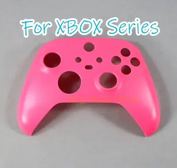 1 개/많은 보충 프런트 케이 Xbox 시리즈 X S 솔리드 색상 하우징 커버 스킨 xbox s x 컨트롤러