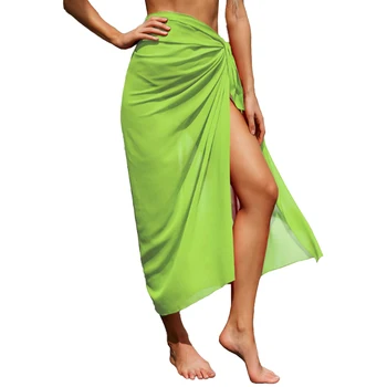 비키니 여성'의 비키니를 커버 비치웨어 숄 드레스 무료기 폴리에스테 보호롱을 수영복
