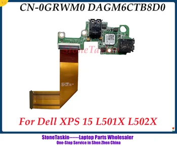 StoneTaskin 높은-품질 Dell XPS15L501X L502X USB I/O 회로 보드 DAGM6CTB8D0CN-0GRWM0GRWM0 케이블 100%테스트