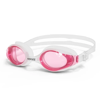 COPOZZ 전문적인 남성 여성 수영 고글 안티 Leak UV 보호 수영 안경 조정가능한 성숙한 물 안경 Zwembril