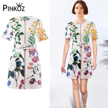 Pinkoz 여자는 우아한 장식이 레이스 드레스 축제는 높은 품질의 달콤한 칵테일 파티 가운 팜므 활주로 디자이너 짧은 녹색 드레스