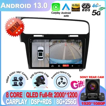 폭스바겐을 위한 골 7MK7GTI2011-2021 자동차 라디오면 화면 HD 멀티미디어의 안드로이드 13GPS 스테레오 새로운 비디오 플레이어
