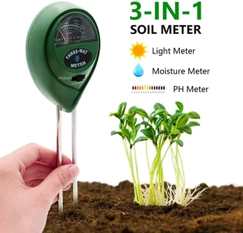3/4/5 1PH 가벼운 수분이 산 토양 pH Tester Tester 토양 테스 수분계 공장 토양 테스 키트에 대한 꽃