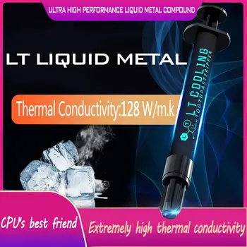 LT-100 액체 금속 열 전도성 페이스트 그리스에 대한 CPU GPU Cooling Liquid Ultra128W/mK1.5g3g 화합물 그리스 냉각