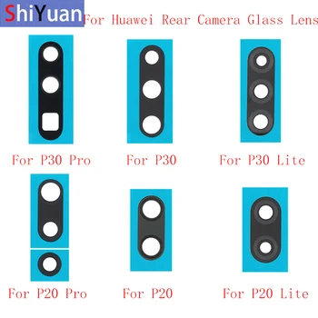 원래의 뒷 카메라 렌즈 유리 교체 Huawei P30P30 프로 P30 라이트 P20 프로 P20 라이트와 스티커