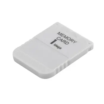 PS1 메모리 카드 1M 메모리 카드에 스테이션 1 하나 PS1PSX 게임에 유용한 실용적인 저렴한 흰색 1MB 좋은 품질