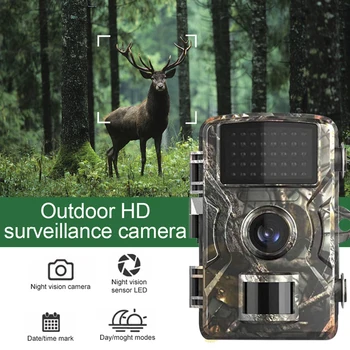 야생동물 스카우트 카메라 방수 야간 시계는 모션 센서 야생 동물의 흔적 감시 카메라