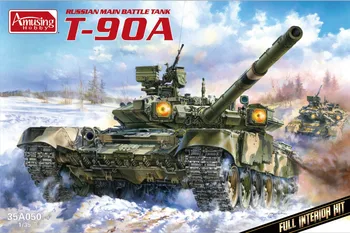 재미있는 35A050 1/35 규모 T-90A 주요 전투 탱크 플라스틱 모델 Kit