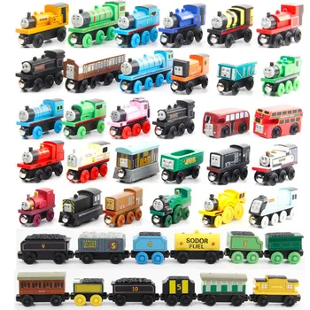 토마스와 친구를 추적 마스터 철도 기차 Egine 기관차는 자기가 연결화물 Carrage 아이들이 장난감 선물