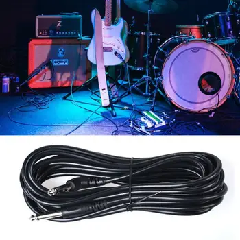 300/500cm 전기 기타의 케이블을 안정적인 전송을 방패 소음 감소에 연결 와이어 운 연습 보조 도구