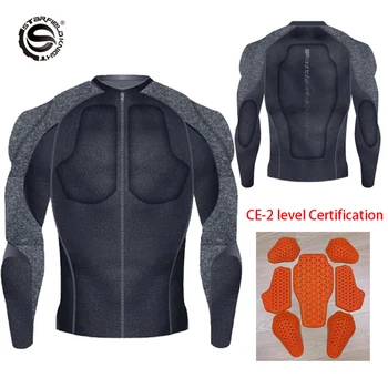 남자 자동차 경주 오토바이 의류 재킷 Off-Road 크로스 보호장비 갑옷은 몸을 보호 스포츠 경주 장비
