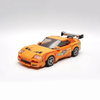 379PCS MOC 속도 챔피언 거리 레이스 컨버터블의 스포츠 자동차 모델의 빌딩 블록 벽돌 DIY 크리에이티브 어셈블리 아이들이 장난감 선물