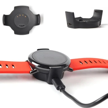 Smartwatch USB 충전 케이블 접속 코드 베이스 독 크래들 충전기 어댑터에 대 한 서 Xiaomi Huami Amazfit 속도 1 스포츠 스마트 Watch