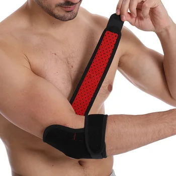 1Pcs 조정가능한 팔꿈치에 대한 지원이 남자 봄 팔꿈치 보호대 관절염 골퍼를 스트랩 팔꿈치 보호 농구 체육관 액세서리