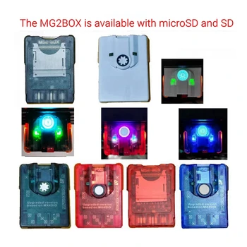 MG2BOX MX4SIO 듀얼 카드 슬롯 버전 SIO2SD TF SD 카드 리더가 어댑터 PS2 콘솔
