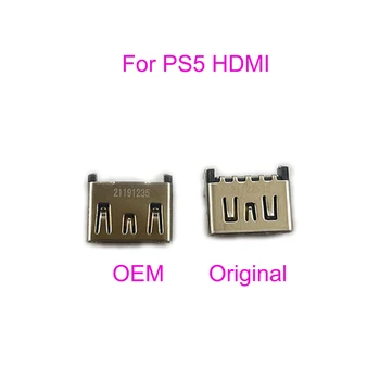 6PCS 대체 PS5HDMI 호환 포트 소켓 인터페이스 커넥터 Sony PlayStation5
