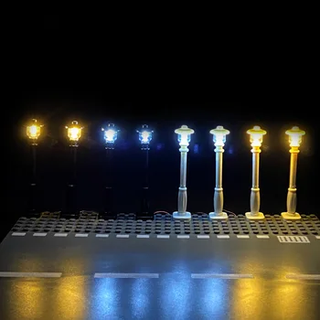 도시의 거리를 빛 빌딩 블록의 LED 램프 7 포트 USB LED 발광 클래식 벽돌로 호환되는 모든 브랜드 소형 모델을 빛