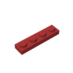 빌딩 블록과 호환되는 레고 3710 격판덮개 1x4 기술 MOC 액세서리 부품 어셈블리트 벽돌 DIY