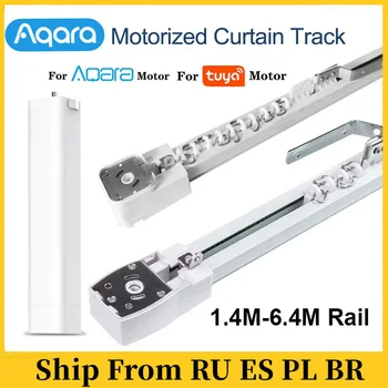 Aqara 스마트 커튼 추적 전봉 처마철도를 위한 Aqara B1A1C2Tuya Wifi Zigbee 모터 자동 커튼 제어 시스템