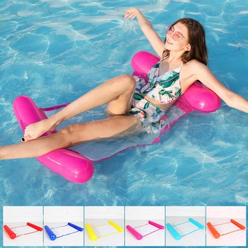 여름 팽창식 Foldable 초 줄 수영장 물 해먹 공기 매트리스 침대,풀,장난감 물 라운지 의자