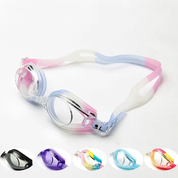 반대로 안개 Hd 한 수영 고글 성인 어린이 편의 고글 제조 업체 실리콘 수영 안매