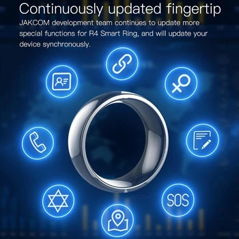 R4 스마트 링 방수 방진 Fallproof 스마트 링 Windows NFC 휴대 전화는 마법의 손가락 반지