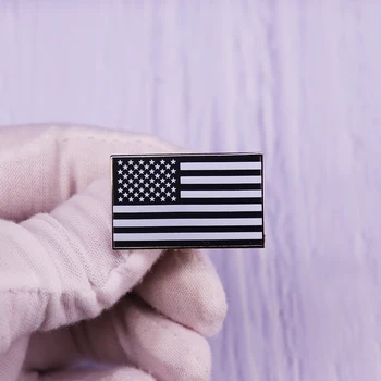 블랙는 미국 국한 사기질 Pin 미국의 군사 기호 상징 기장