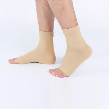 발 반대로 피로 압축 발 소매 발목 지원을 실행하는 사이클 농구 스포츠 양말 야외 남자 여자 발목 양말 중괄호
